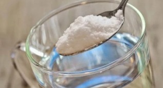 the salt against the fungus