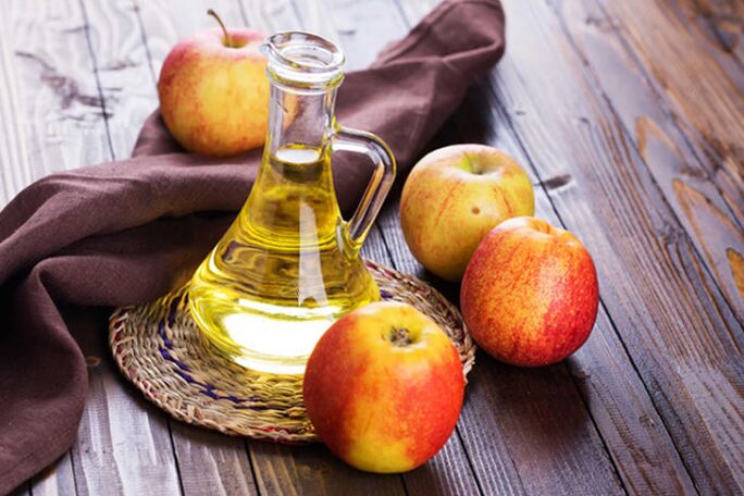 Apple cider vinegar for antifungal use